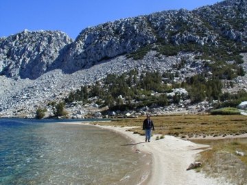 Golden Lake in the John Muir Wilderness