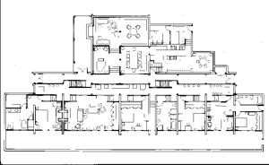 Plan of Solar House on a Hill