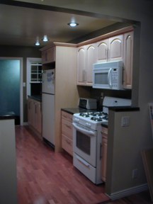 photo of kitchen installation