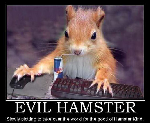 evil hamster