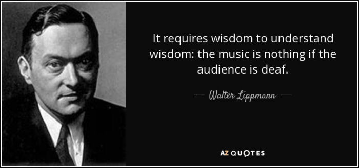 Walter Lippman