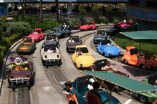Uutopia in America is the same as Autopia at Disneyland