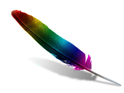 rainbow feather of the pied piper
