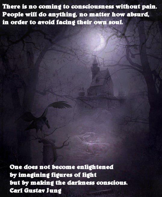 make darkness conscious