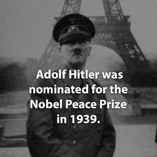 Hitler's Nobel Prize
