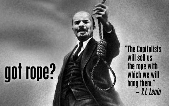 Lenin has rope