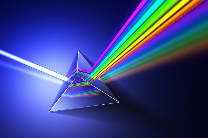 light prism rainbow