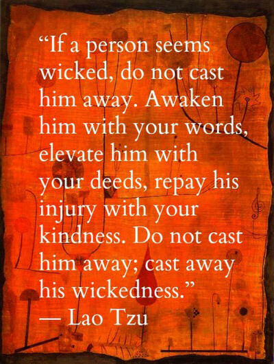 cast away the wickedness